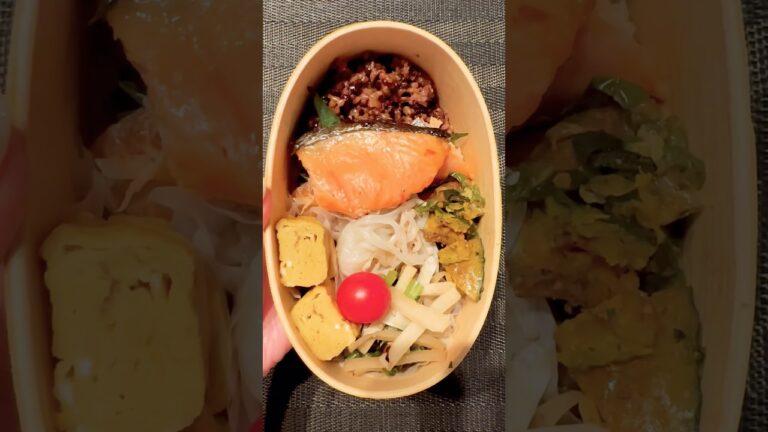 【お弁当作り】社会人のヘルシー弁当#お弁当 #お弁当作り #弁当 #料理 #料理動画 #ダイエット #ヘルシー #簡単レシピ #簡単 #時短 #社会人 #社会人vlog #cooking #ランチ