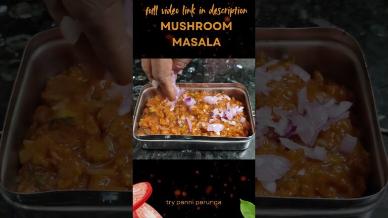 mushroom masala link full link in descriptions | road side mushroom masala |#mushroom