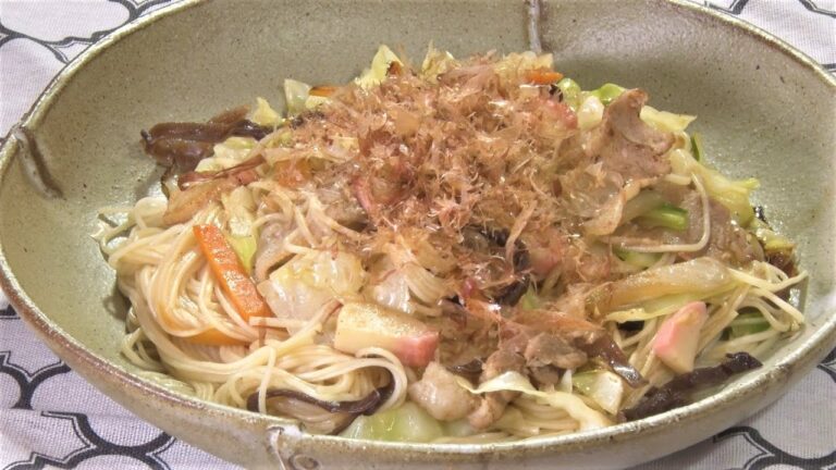 そうめんチャンプルー【キチキチキッチン】