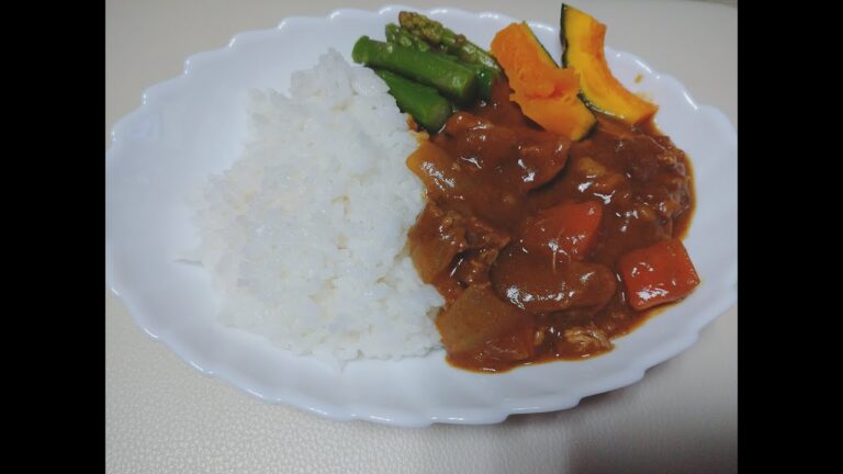 夜ご飯【牛スジカレー🍛】