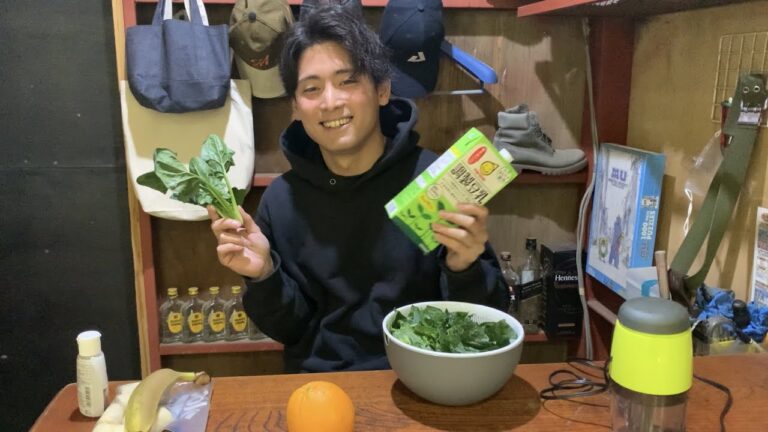 ほうれん草農家として食べ方を研究しました【スムージー】