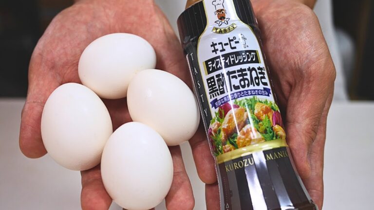 【ドレッシングクッキング】卵が主役級のおかずに!!コク深ソースも超簡単！