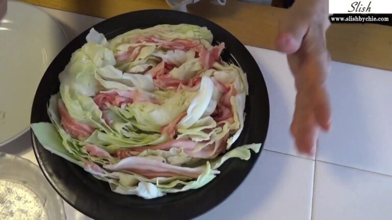 蒸し料理はスリッシュで！　Slishで蒸し豚バラキャベツ