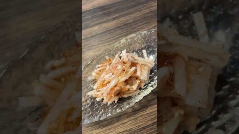 テーブルコーディネーターが作る「大根の梅かつお和え」