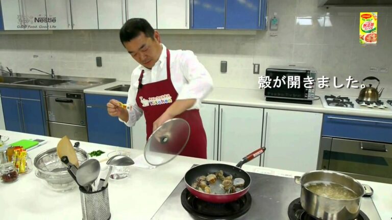Soup pasta あさりのスープ・パスタ【ネスレ：想いやりレシピTV】