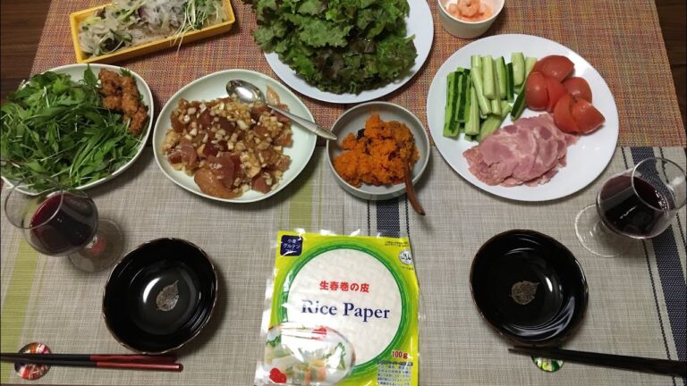 【業務スーパー】生春巻きを作って食べてみた！簡単で美味しいし、楽しいから、オススメです！