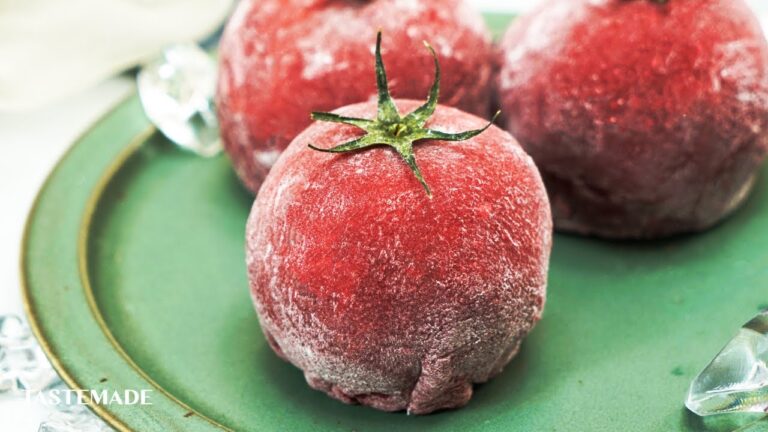 和菓子の新境地！トマトを大福で包んだら美味しすぎた!! #shorts