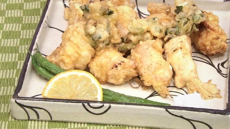 鶏胸肉の変わり天ぷら