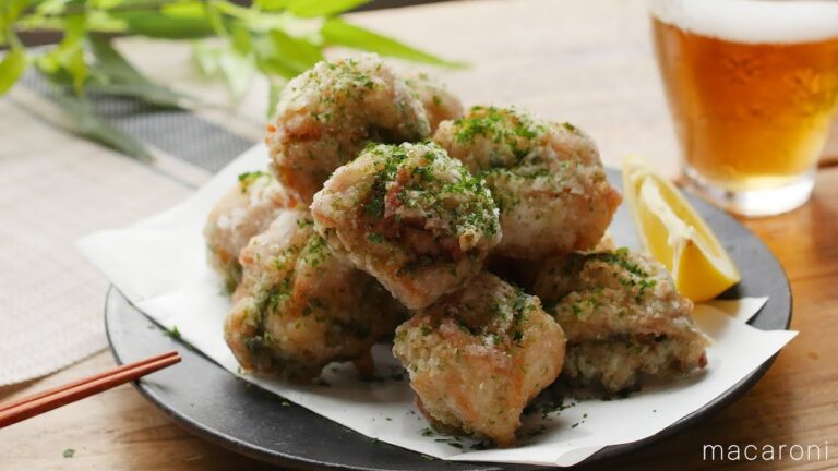 サクサク衣と磯の香りがやみつき「のり塩からあげ」のレシピ・作り方