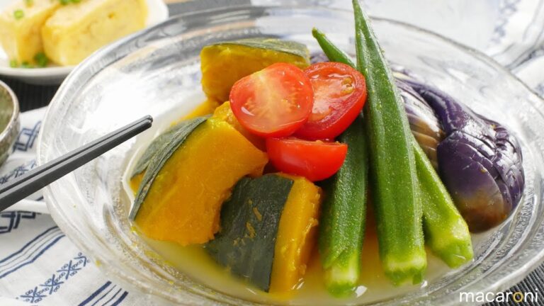 ひんやり爽やか♪ わさび 香る 冷製 炊き合わせ のレシピ 作り方