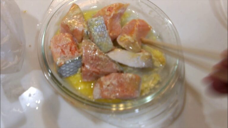 サーモン　作り方　レンジ