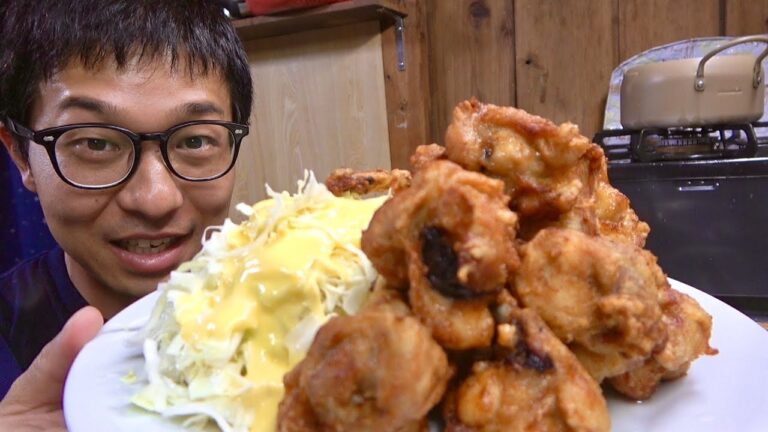 手羽元をチューリップにした唐揚げが肉汁ビチョで過去一美味い！！