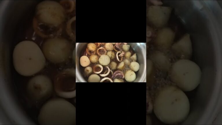 うまうまイカと里芋の煮物 ＃shorts