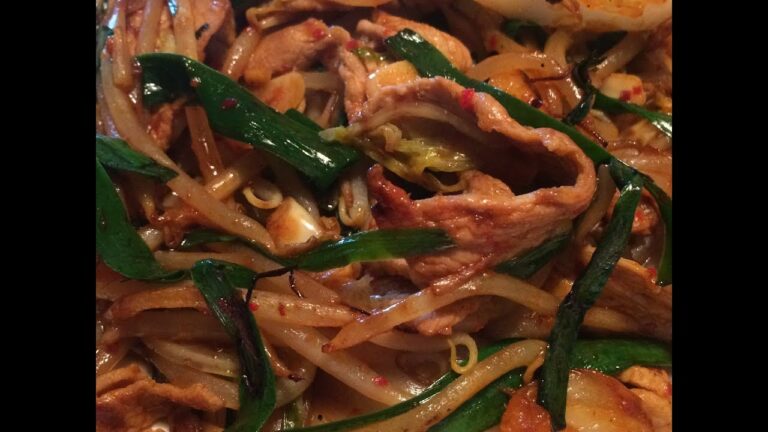 「ニンニク豚キムチ」作り方