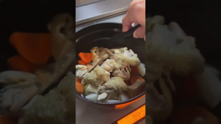 今日の晩御飯 #staub #ストウブ鍋 #kitchenhouse #グルテンフリー #玉ねぎ麹 #クリームシチュー #ストウブ #ストウブレシピ