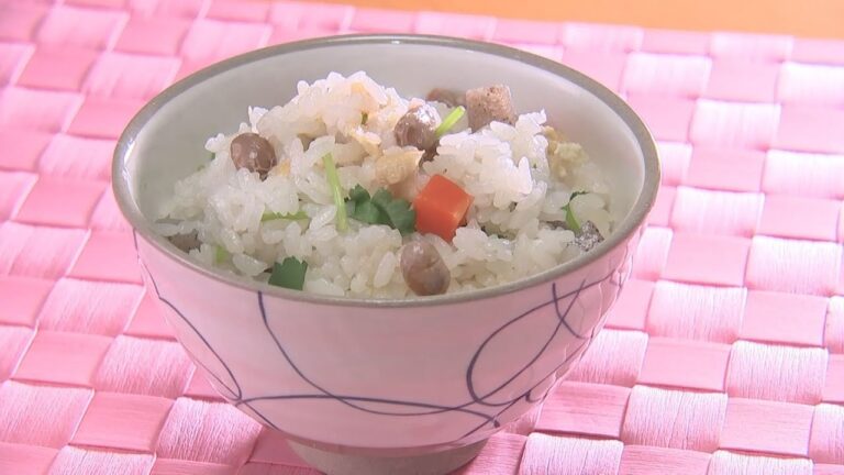 炒り大豆炊き込みご飯 2020.2.7放送