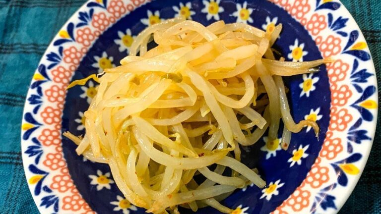 働くアラサー女が作るおつまみおかず【簡単無限もやしナムル】