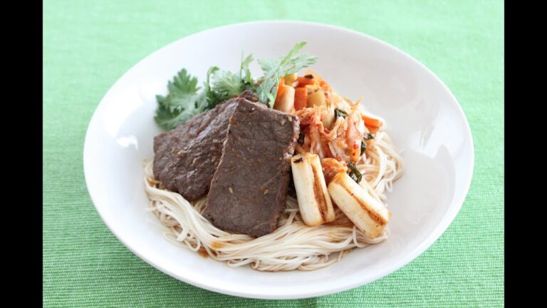 ☆揖保乃糸☆焼肉そうめん