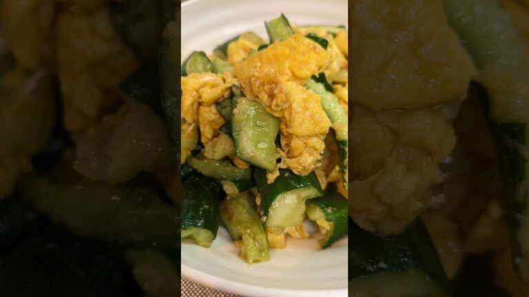 【激うま！きゅうりのオイスターソース炒め】#shorts #簡単レシピ