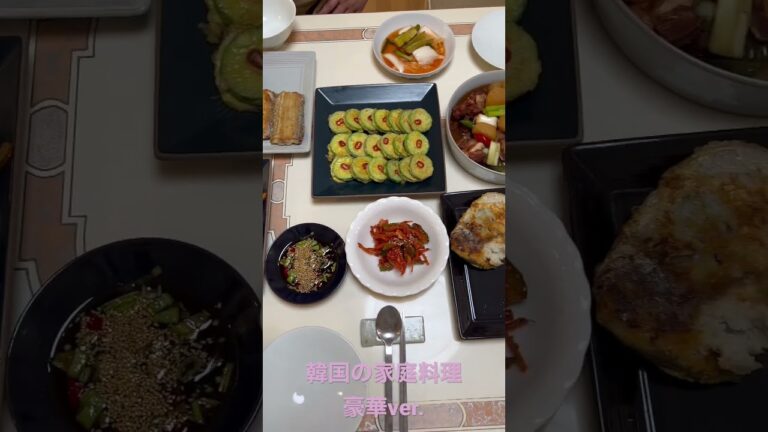 韓国で誕生日祝って貰ったら太る？ #韓国 #韓国料理 #韓国旅行 #집밥 #집밥브이로그