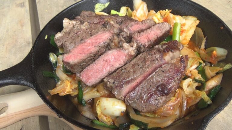 辛旨シャキシャキで疲れも吹っ飛ぶ!!スタミナニンニクステーキ