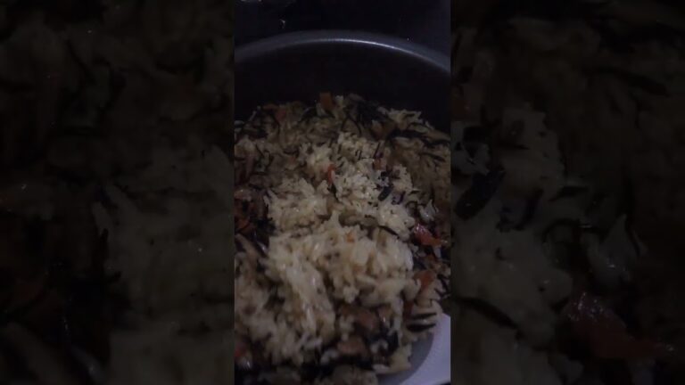 ひじきの炊き込みご飯(^^)