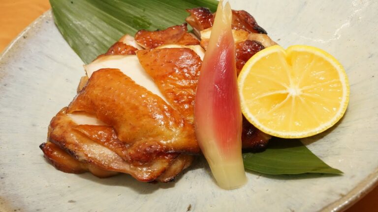 鶏もも肉の柚庵焼き（幽庵焼き）の作り方