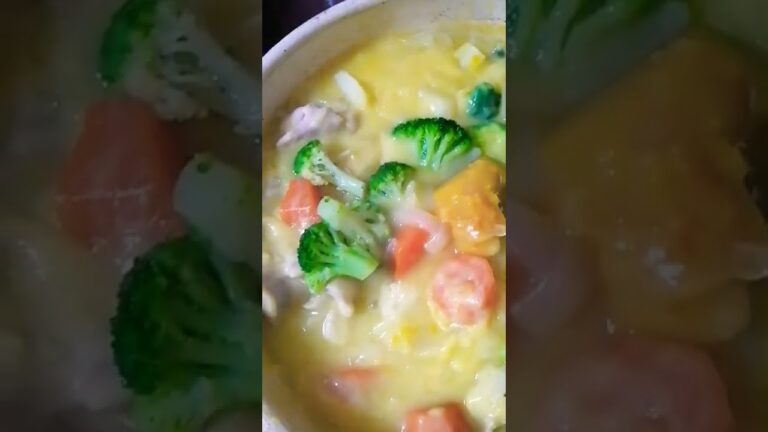 かぼちゃのコーンクリームシチュー 2022年2月2日