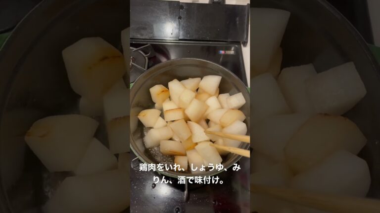 番外編:鶏もも肉と大根の煮物