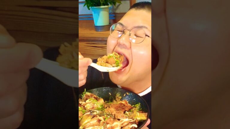 料理人の自分飯なんてこんなもの『焼き鳥丼』