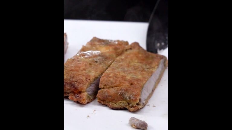 豚肉のとろろ昆布巻き ピカタ #shorts