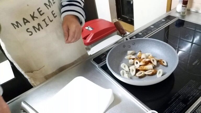 ちくわのマヨネーズ炒めを作ってみたぞー