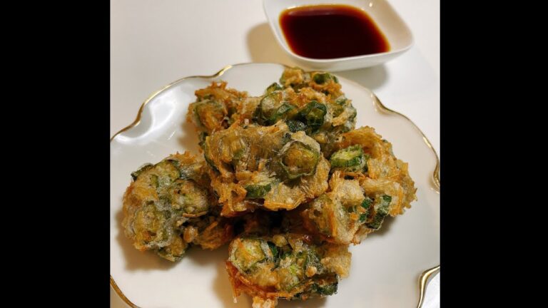 外はカリカリ中はモチモチ【オクラから揚げ】