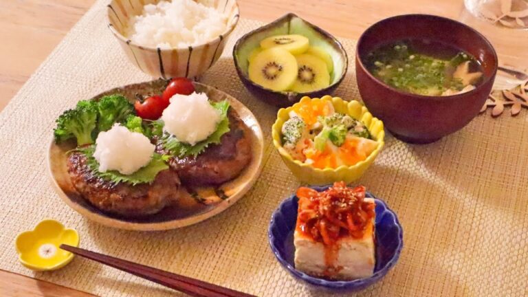 作り置きなし！30分で一汁三菜晩ごはん
