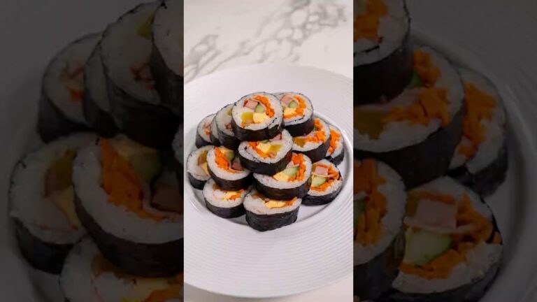 韓国人ソウルフードキンパ | #キンパ #韓国料理 #韓国風海苔巻き