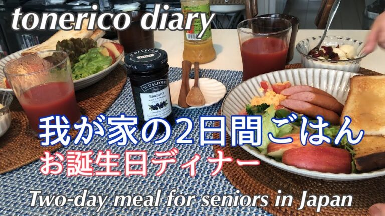 【60代シニア夫婦】豚ごぼうの山椒煮/大根とザーサイのシャキシャキ和え/ひれカツ弁当/トマト入りスクランブルエッグ