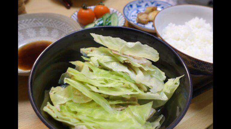 豚バラとキャベツのミルフィーユ鍋【ご飯がススム健康飯#7】