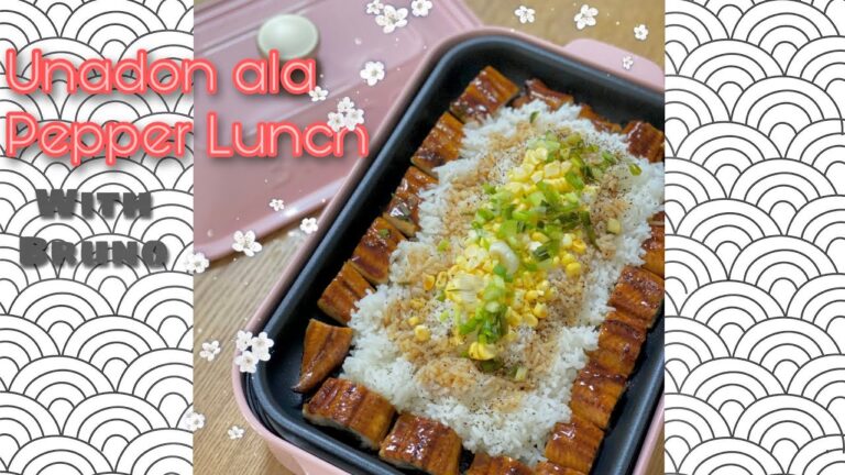 Unagi Rice Ala Pepper Lunch with Bruno