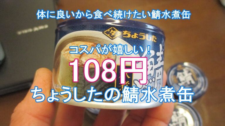 コスパ最高ちょうした鯖水煮缶(サバ缶)