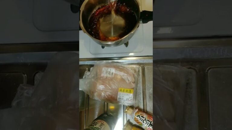 short 鶏胸圧力鍋叉焼