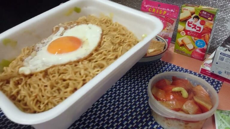 【超大盛ペヤングと漬けサーモン丼喰う‼️】あ、風邪は治りましたので〜心配して頂いた皆さんありがとうございました🙏