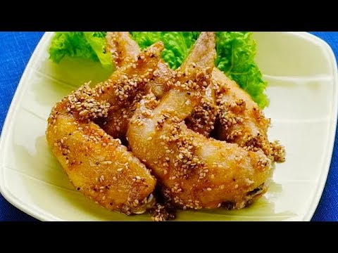 手羽先の甘辛揚げ