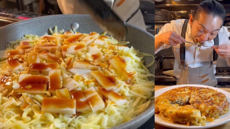 【お餅活用レシピ】小さい頃によく食べたピザの味でじゃがいものガレットを作ってみた！