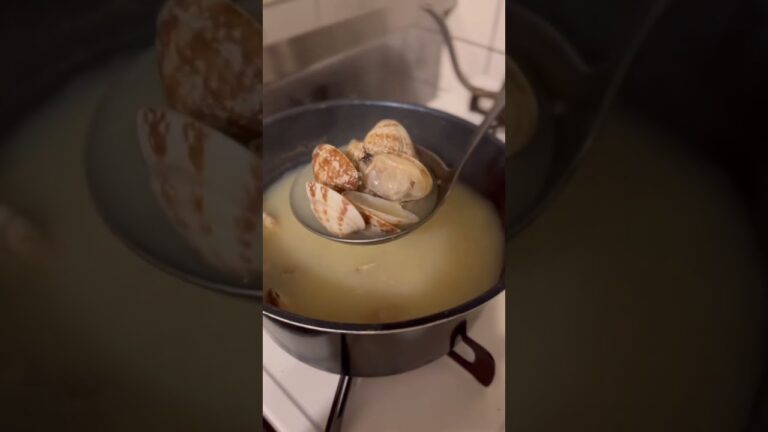 アサリのお味噌汁はやっぱり上手い