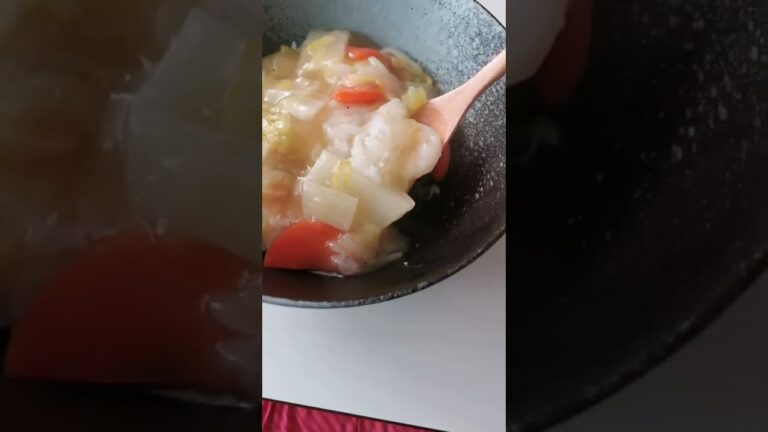 【自炊3年目の40秒料理日記】あると思ってた冷凍ご飯がなかったからサトウさんに助けてもらった記録('∇')あんかけごはん【一人暮らしvlog】