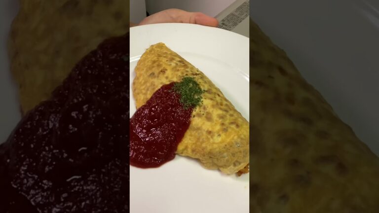 【喫茶店風オムライス】100日後に完璧なふわふわオムライスを作るお兄さん【94日目】