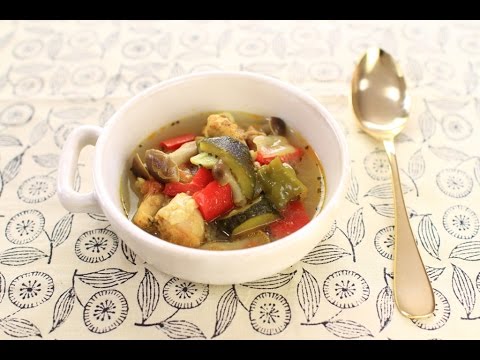 夏野菜たっぷりスープカレー