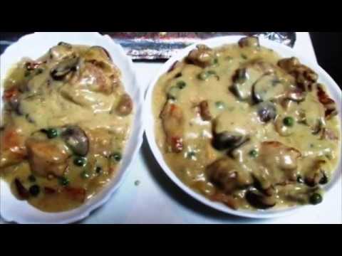 鶏肉のクリーム煮：短縮版