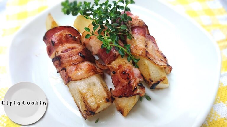 冬瓜のベーコン巻き【料理】