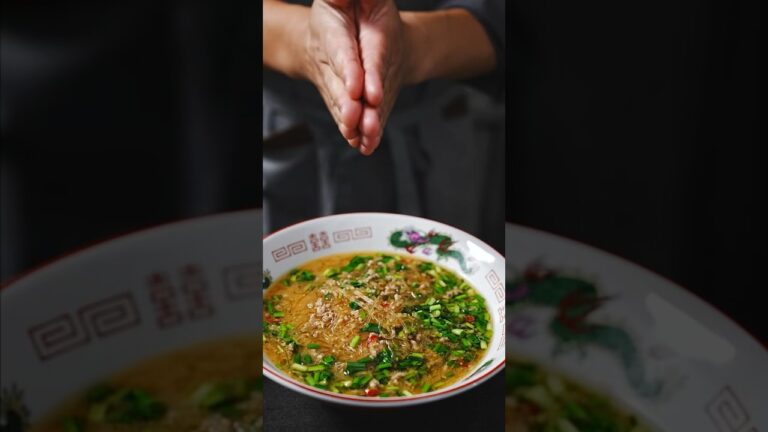 【太らない】ワンパンで作れて食べ応え抜群のスープ春雨がこちら #shorts